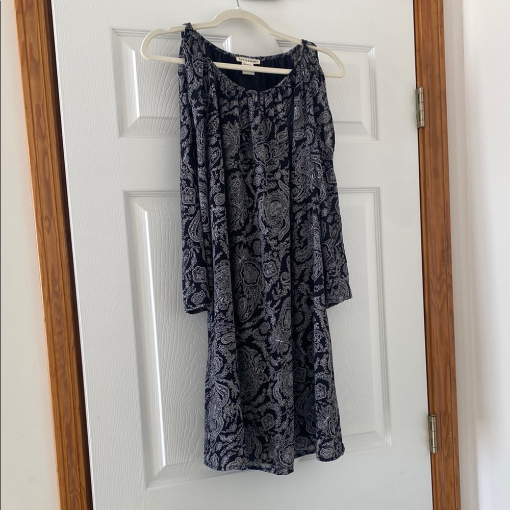 Artisan Black Halter Sundress Casual